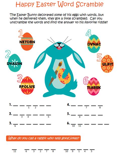 Easter Puzzles Printable - Printable Word Searches