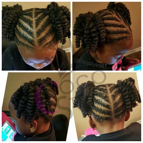 Curly Ponytails For Kids - Wavy Haircut