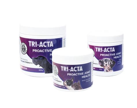 Tri-Acta: All Natural Therapeutic Dosage for Better Pet Health - www ...