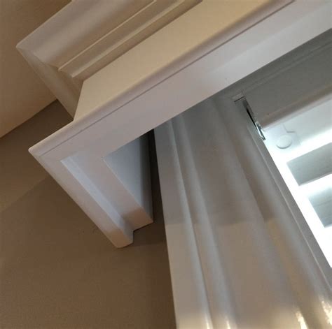 Wood Cornice Board | Wood cornice, Window trim, Window design