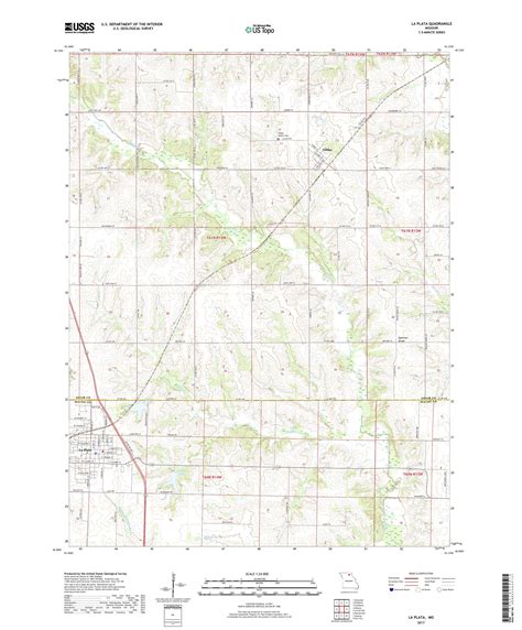 MyTopo La Plata, Missouri USGS Quad Topo Map