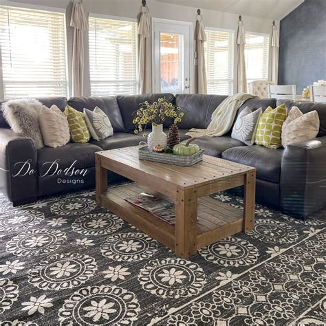 Modern Farmhouse Living Room Rug | Baci Living Room