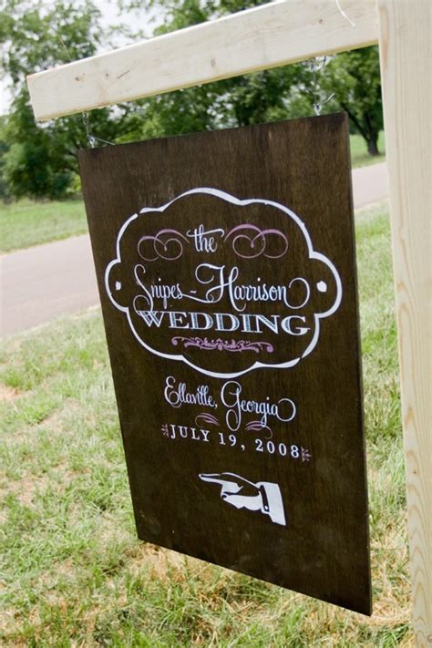 Picture Of Creative Wedding Sign Designs