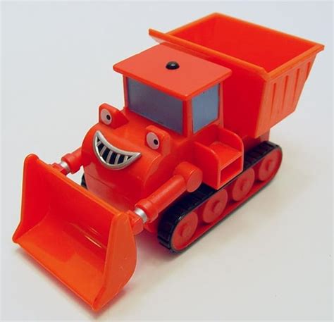 Amazon.com: 2001 Hasbro Bob the Builder Talking Muck 7" Dump Truck Red ...