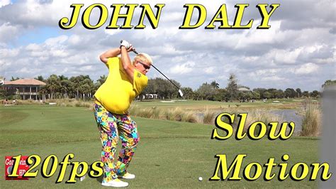 JOHN DALY (BALL FLIGHT) 120fps SLOW MOTION DTL FAIRWAY WOOD GOLF SWING 1080 HD - YouTube