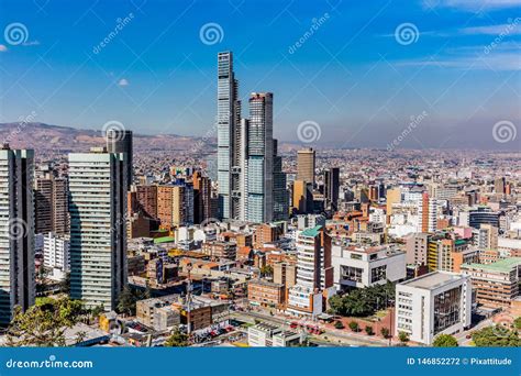 Bogota Skyline Cityscape Colombia Editorial Photography - Image of ...