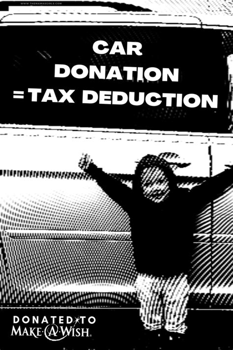 Donate Old Car for Tax Deduction - TheMamasGirls