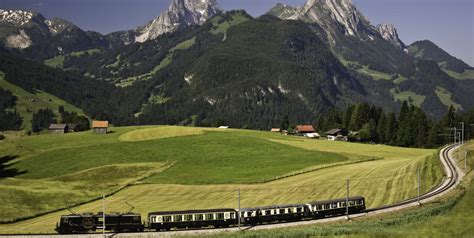 The Best Train Rides Through the Swiss Alps