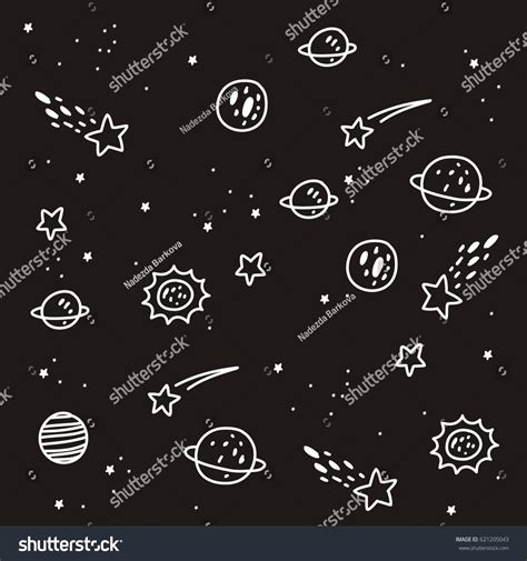 Cartoon Print Space Cow Stock Vector (Royalty Free) 621205043 ...