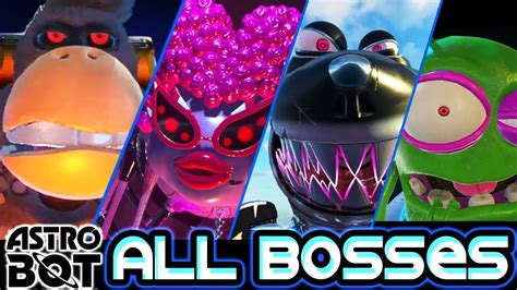 Astro Bot: Rescue Mission All Bosses | Boss Fights [No Damage] - MAG.MOE