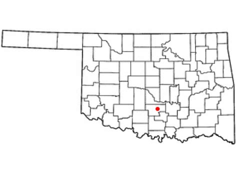 Pauls Valley, OK - Geographic Facts & Maps - MapSof.net