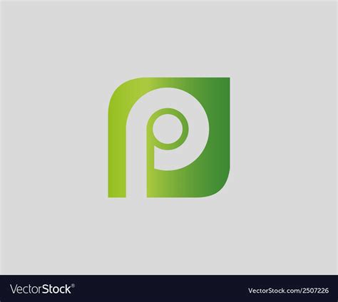 Letter P icon symbol logo Royalty Free Vector Image - VectorStock