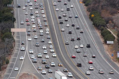 "Busy Freeway In Los Angeles" by Stocksy Contributor "PER Images" - Stocksy