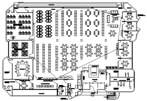 Library layout in dwg file - Cadbull