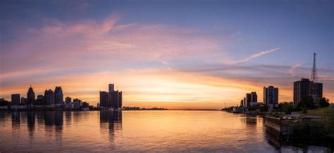 290+ Detroit Skyline Sunrise Stock Photos, Pictures & Royalty-Free Images - iStock