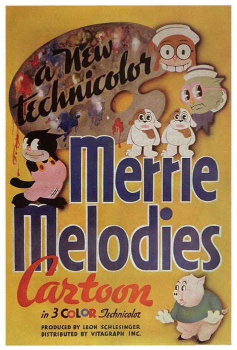 Merrie Melodies - movie POSTER (Style B) (27" x 40") (1936) - Walmart.com - Walmart.com