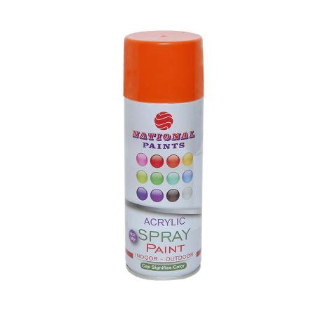 800Benaa :: ACRYLIC SPRAY PAINT - ORANGE