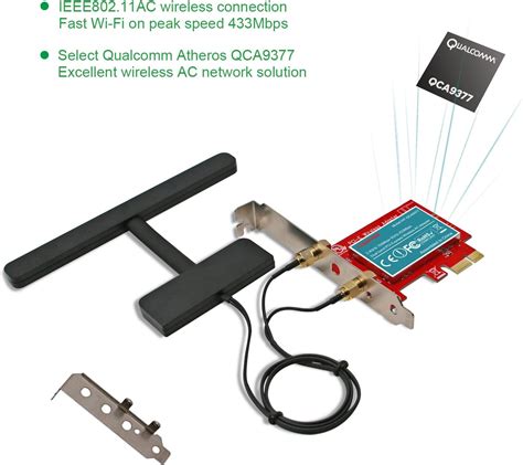 Qualcomm Atheros Qca9377 Wireless Network Adapter Max Speed - Adapter View