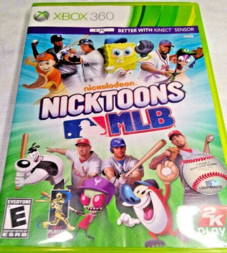 Nickelodeon Nicktoons MLB (Xbox 360) Professionally Resurfaced FREE ...