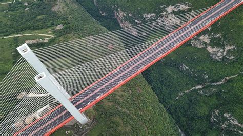 Breathtaking view of Beipanjiang Bridge in SW China- China.org.cn