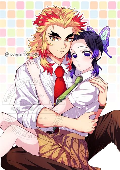 🦋Shinobu x Kyojuro🔥 | Personajes de anime, Dibujos, Parejas de anime