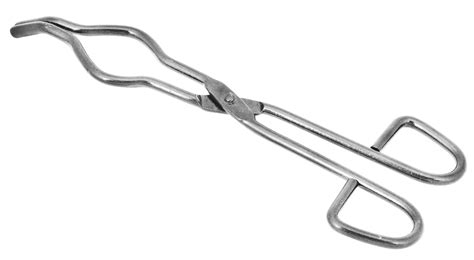 Crucible Tongs, with Bow - 4" Capacity - Stainless Steel - Flat Ends ...