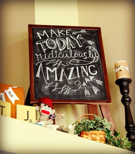 Crafty in Crosby: New Chalkboard Art