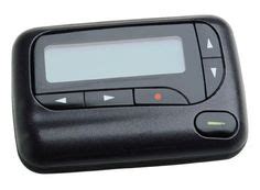 Pagers! This was the second generation of pager that I had. You could receive an actual message ...