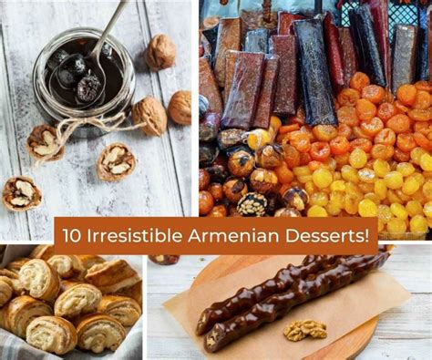 10 Armenian Desserts that are Simply Irresistible! - Chef's Pencil