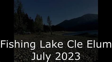 Lake Cle Elum Fishing - YouTube