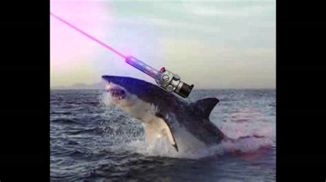 LASER SHARKS? - YouTube