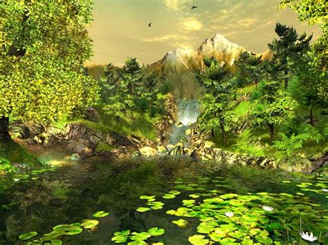 Nature 3D Screensaver – Free yourself from your everyday routine and take a glance at the nature.