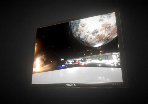 TV Screen - 3D model by JackFarrand [7ae2069] - Sketchfab