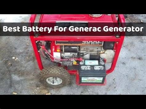 Best Battery For Generac Generator - Compatible Replacement Batteries - YouTube