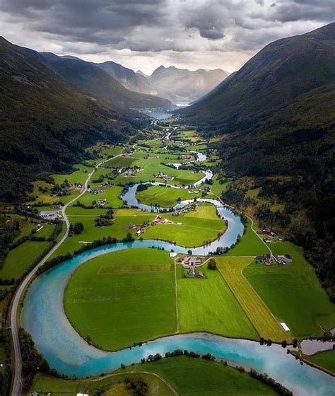 A bird's eye view of Norway ⛰️How beautiful is this valley? | Stryn, Travel photography ...