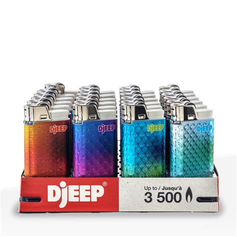 DJEEP Lighters | 'Retail Display' Ombre | 24 Count