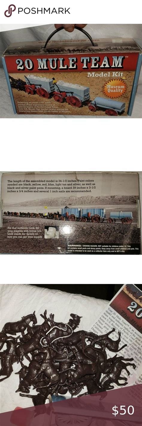 Borax king 20 Mule Team Model Kit 2007 skill level 3 complete never ...