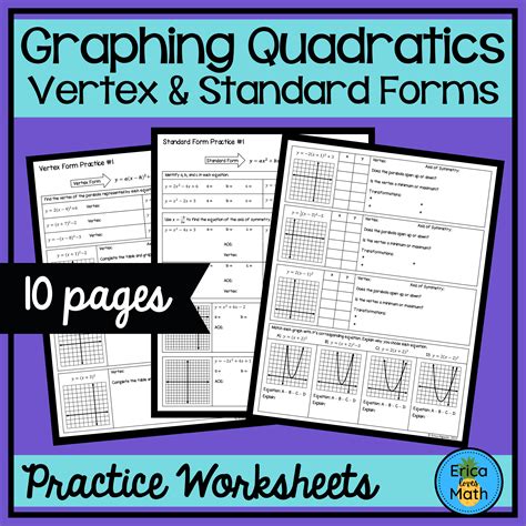 2-22 WS Graphing Quadratics Standard Form.pdf - Name Worksheet ...