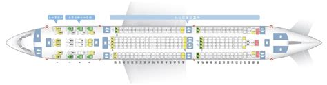 Seat Map and Seating Chart Airbus A330 300 Korean Air 272 Seats ...