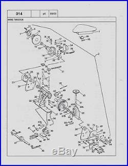 New Holland 273 Square Baler Service Parts Catalog 87039037 | New Holland Baler