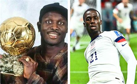 Timothy Weah achieves a feat his father never did