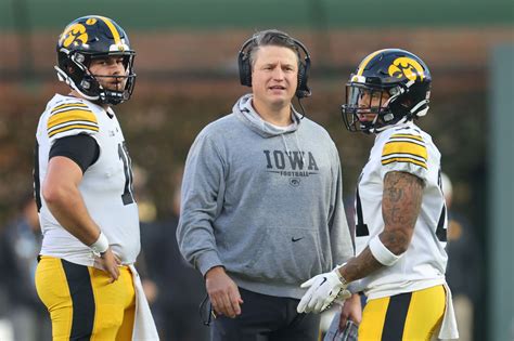 Brian Ferentz Refuses To Wear The Iowa Logo After Being Fired