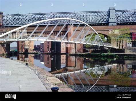 castlefield regeneration Manchester Stock Photo - Alamy