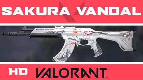 Sakura Vandal VALORANT Skin | Skins HD Showcase - YouTube