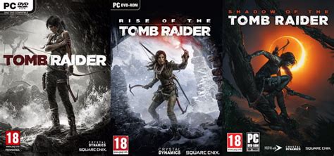 Rank The New Tomb Raider Trilogy Games From Best To Worst - 9GAG