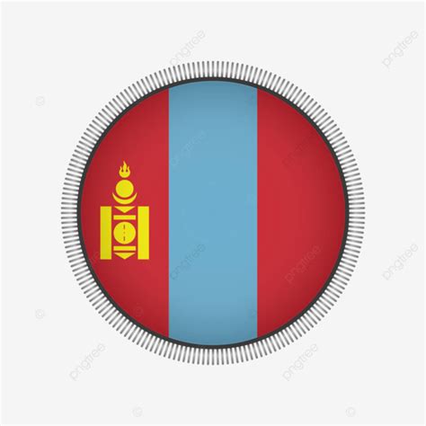 Mongolia Flag Vector, Mongolia, Flag, Mongolia Flag Shinning PNG and Vector with Transparent ...