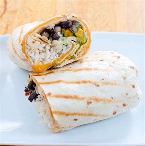 Veggie Quesarito {Chipotle Copycat} - Baked In