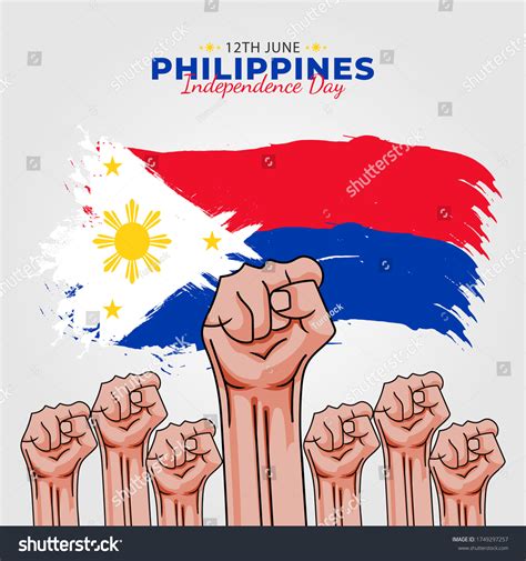 Filipino Araw Ng Kalayaan Translate Philippine Stock Vector (Royalty ...