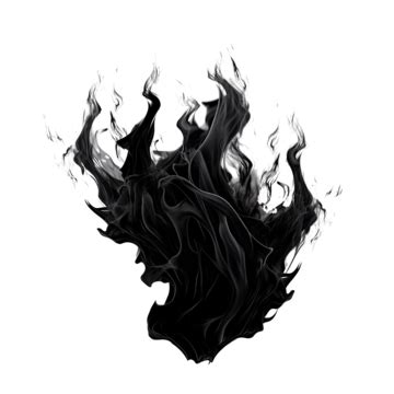 Black And White Fire Wallpaper