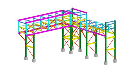 Pipe Rack Structure Design Service at Rs 7/sq ft in Madhavaram